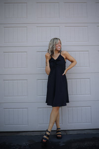 Heavenly Ruched Crinkle Dress
