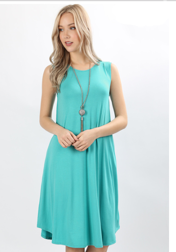 Round Neck Summer Dress