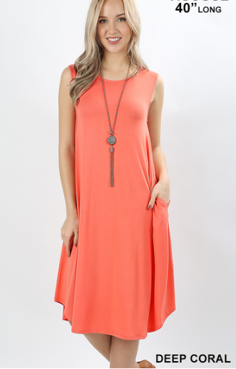 Round Neck Summer Dress