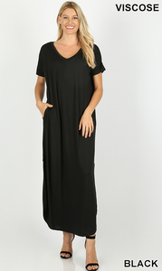 Short Sleeve Maxi